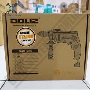OVIROWA Doliz BA670 / Mesin Bor Tangan Doliz BA670 - Impact Drill 13mm Doliz BA670 Bor Bolak Balik