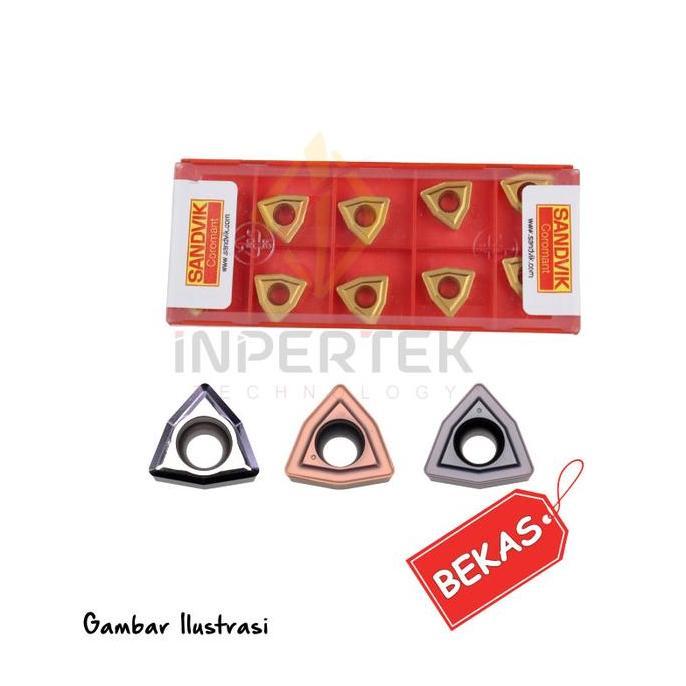 PALMOWI Insert Udrill WCMX Bekas Layak Pakai WCMT Mata Bor Insert Mulus