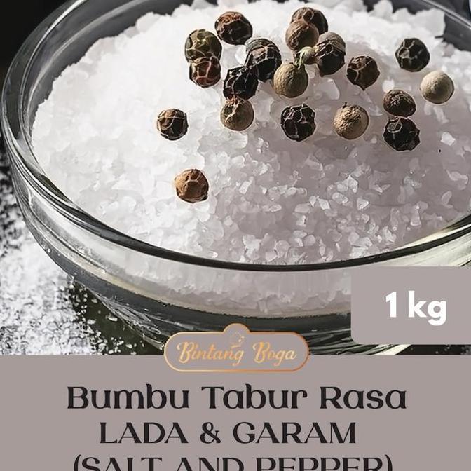 Pilihan - Bumbu Tabur Salt Pepper Original 1 Kg Ayam Taiwan