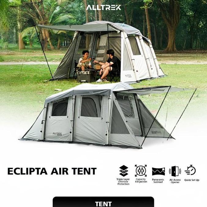 Alltrek Tenda Camping Eclipta Air Inflatable Air Tent Tunnel