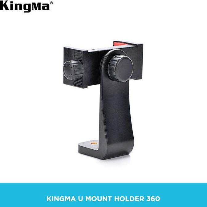 Agape- Kingma Phone Holder U-Mount With 360 Rotating Mount