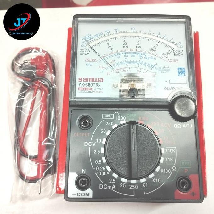 [TERBARU] AVOMETER/MULTIMETER ANALOG SANWA YX360TRN YX 360 TRN / YX-360TRN