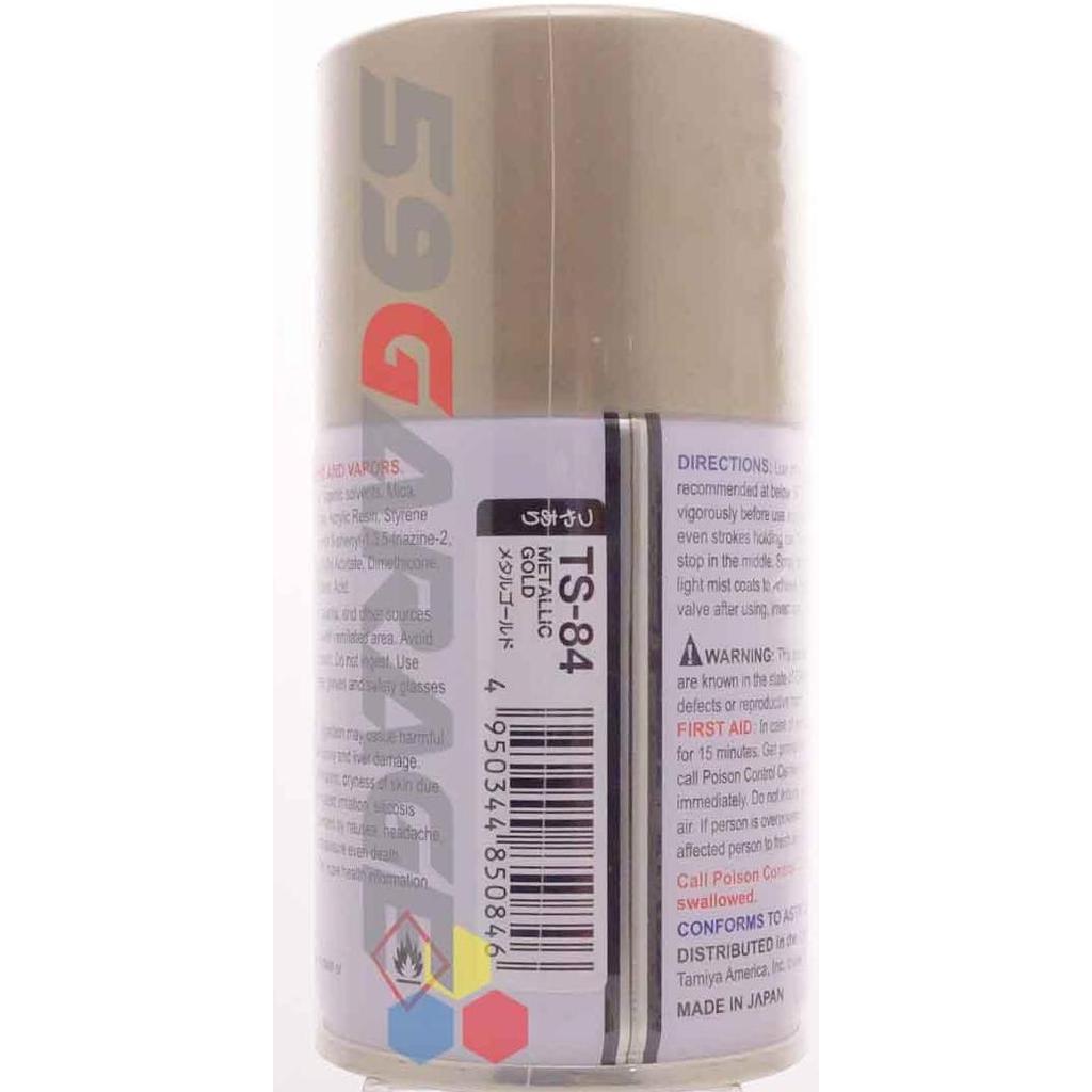Promo Tamiya  TS-84 Metallic Gold -  cat Gundam model kit spray can Diskon