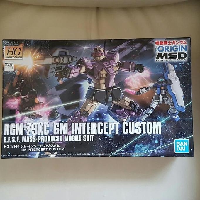 Promo HG RGM-79KC GM INTERCEPT Custom Gundam Diskon