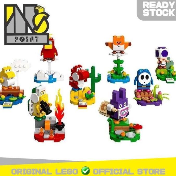 Promo LEGO 71410 - Super Mario - Character Pack Series 5 - Complete (8 pcs) Diskon