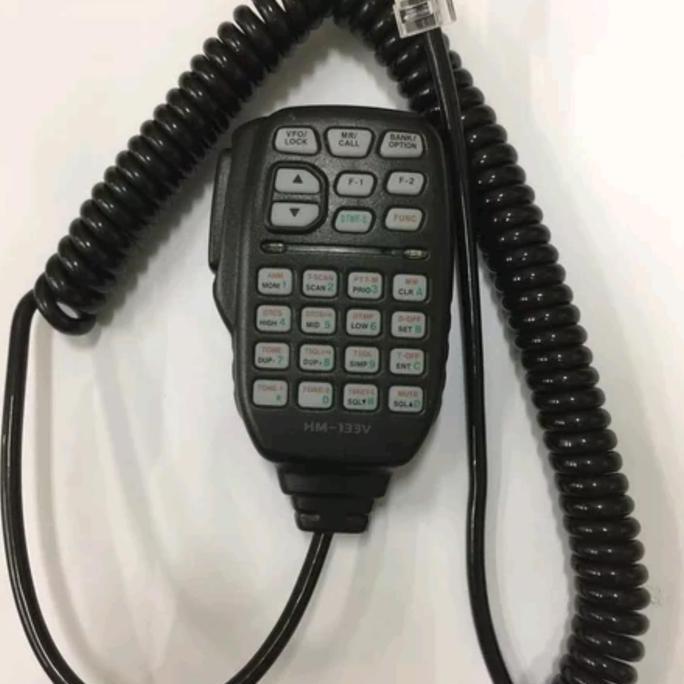 Promo EXTRAMI MIC ICOM HM 133V PTT MIC RADIO RIG ICOM 2300H ICOM 2200 MURAH Diskon