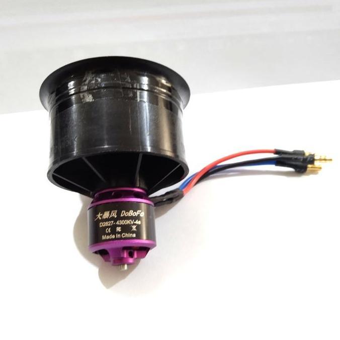 XXD EDF 50MM + BRUSHLESS MOTOR 2627 4300KV 4S 11 BLADE CD99