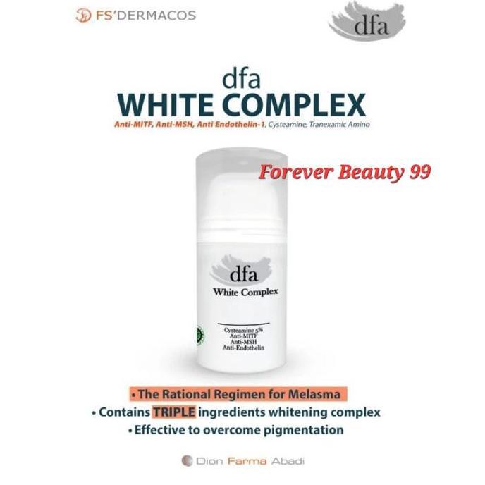 Dfa White Complex Serum - Pemutih / Flek / Whitening Ampuh - Bpom