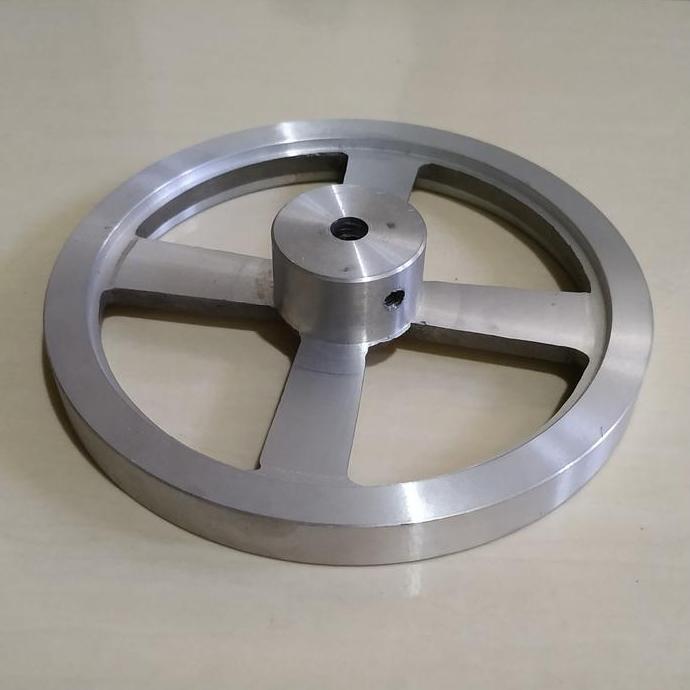 Roda bandsaw mini 8 inch as 20 mm pully bandsaw lebar jalur 20mm