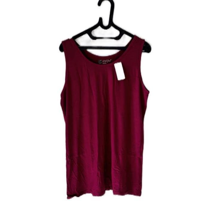 Prety- Tanktop Jumbo Unisex Max Ld 150 Cm / Tanktop Unisex / Spesialis Pakaian Dalam Jumbo