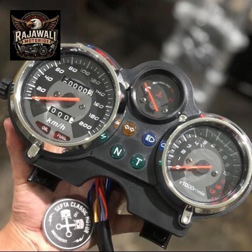 Speedometer Ninja SS Import Spido Ninja SS Layar Hitam