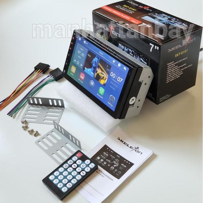 Full Touch Panel 7" Double Din Head Unit Universal Skeleton Skt-8197