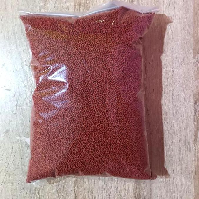 Pelet ikan baby koi 1kg - pelet ikan koi 1mm plus multivitamin mineral