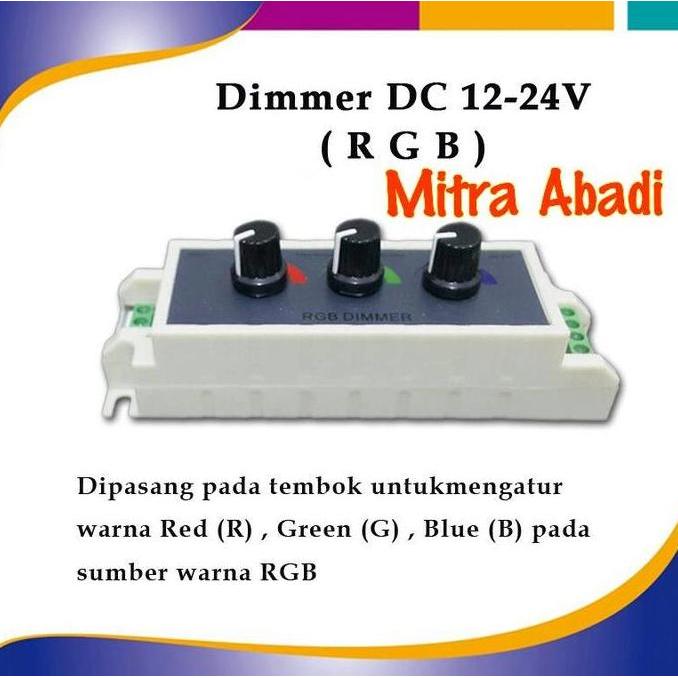 Dimmer Rgb Dc 12-24V