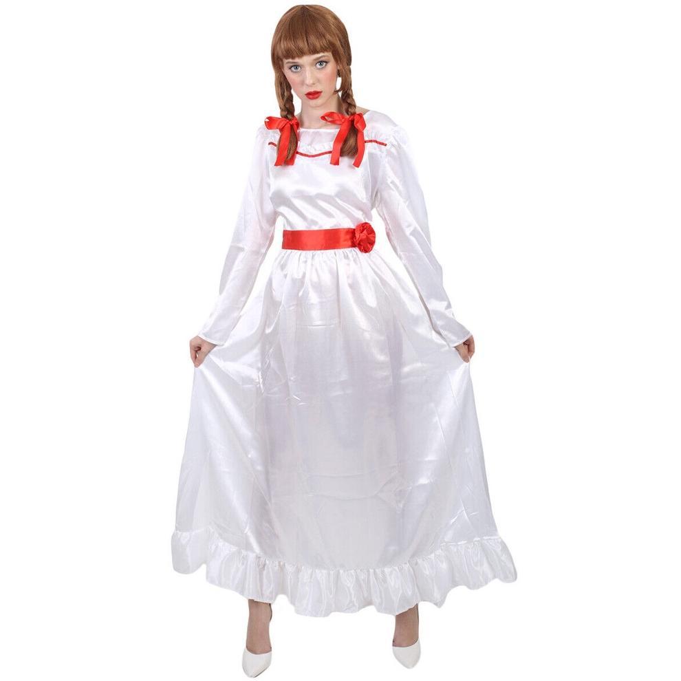 Kostum Anabel Cosplay Boneka Annabelle Costume dewasa Adult All size Halloween Diskon