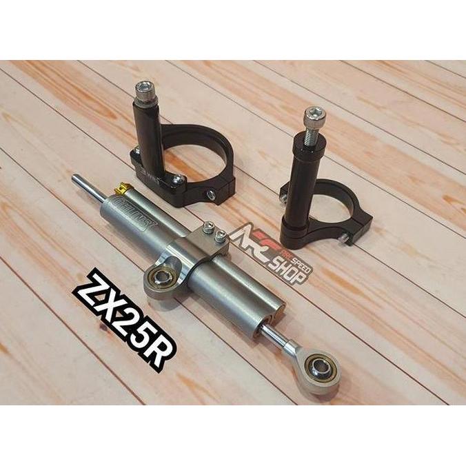 Promo Steering Dumper Ohlins Stabilizer ZX25R ZX25 R + Dudukan Breaket WR3 B Diskon