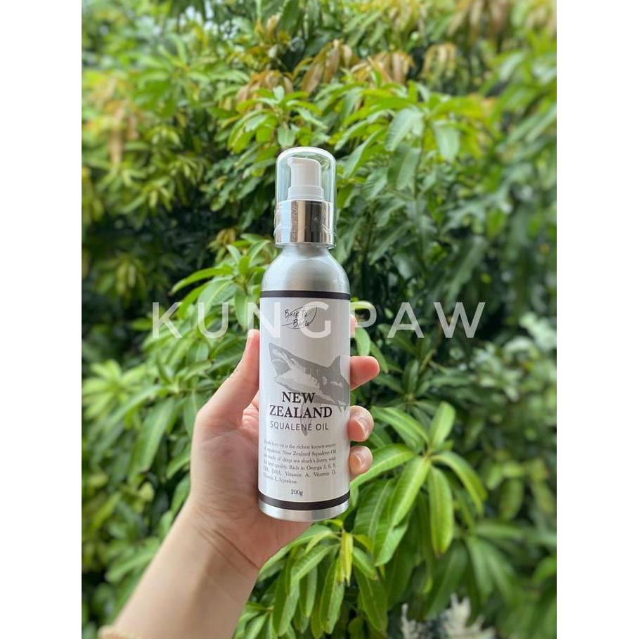 BACK TO BASIC NEW ZEALAND SQUALENE SQUALLANE OIL / MINYAK IKAN HIU ANJING KUCING PET HEWAN