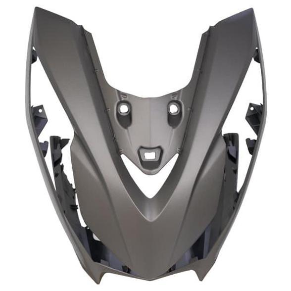Promo Cover Tameng Depan Dark Silver Honda BeAT K1A 64301K1AN00MBS Diskon