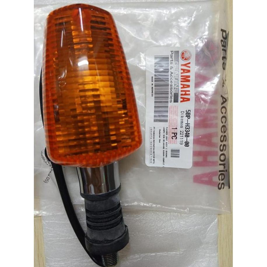 LAMPU SEN RXK RX KING SCORPIO ASLI YAMAHA 5BP-H3340-00 ATAU 5BP-H3330-10