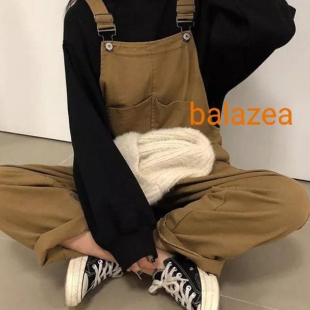 Overall Jumpsuit Longgar Pria & Wanita