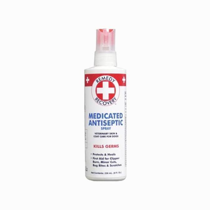 REMEDY + RECOVERY MEDICATED ANTISEPTIC SPRAY FOR DOG 8OZ.