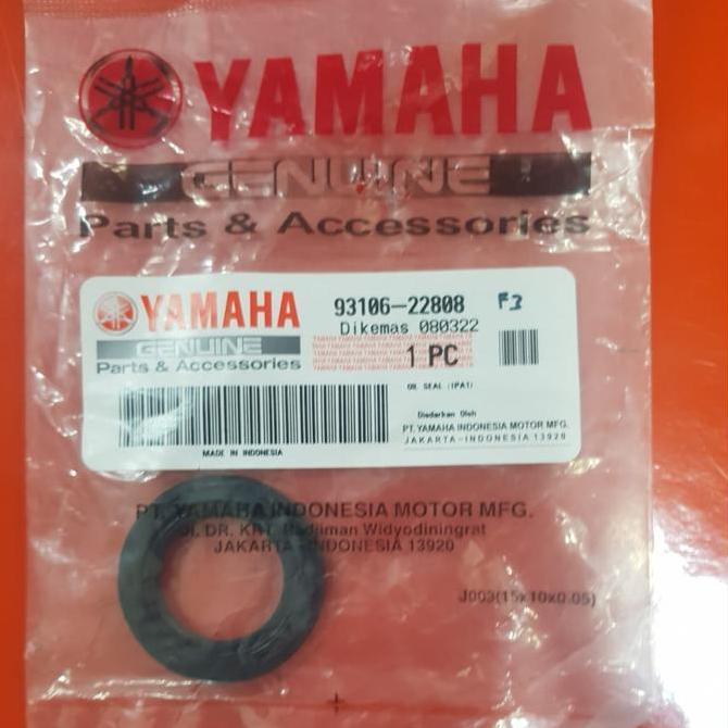 SIL RODA BELAKANG NEW VIXION 2013 DEPAN X MAX 93106-22808 ASLI YAMAHA