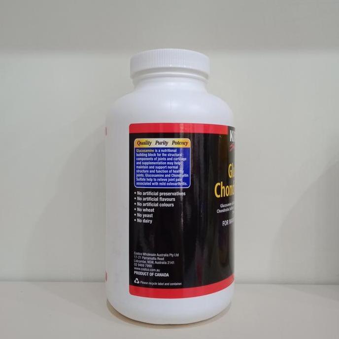 Kirkland Glucosamine Chondroitin & Msm 240 Tablets