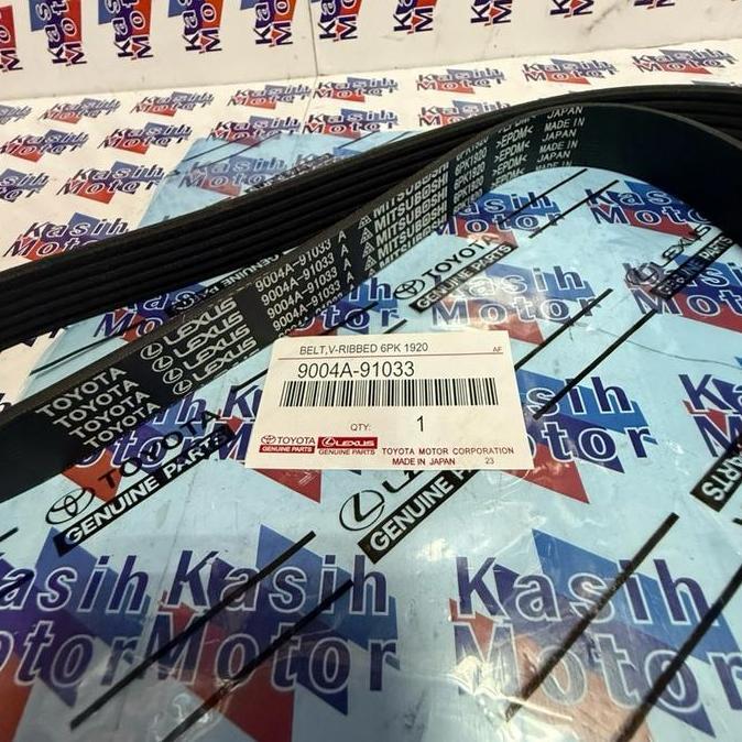 Fan Belt Tali Kipas Van Belt 6Pk1920 6Pk 1920 Avanza 1.5 Terios Rush Japan