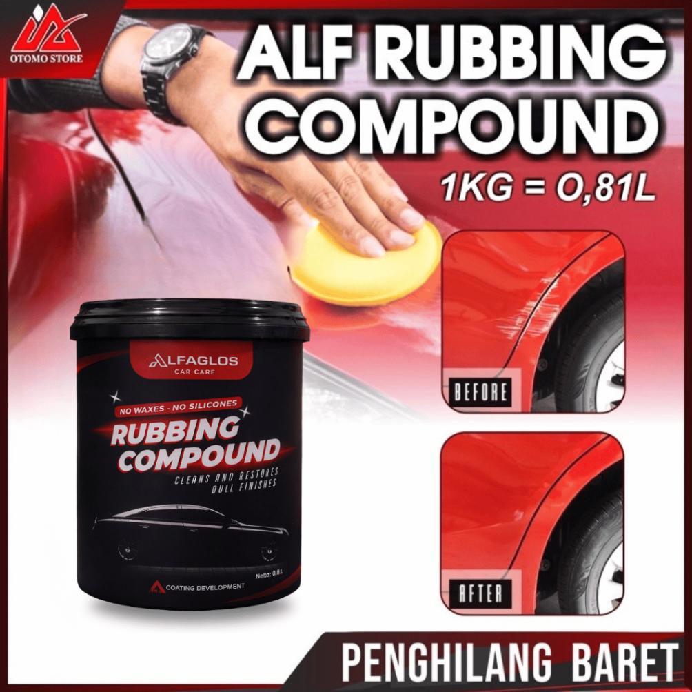 ALF 1KG Polish Penghilang Baret Pengkilap Body Mobil Motor Rubbing Compound Kompond Original Best