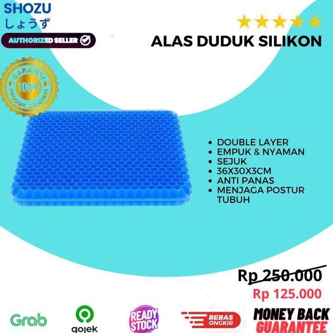 // Alas Duduk Silikon Gel Egg Sitter Bantal Alas Duduk Kesehatan Original //