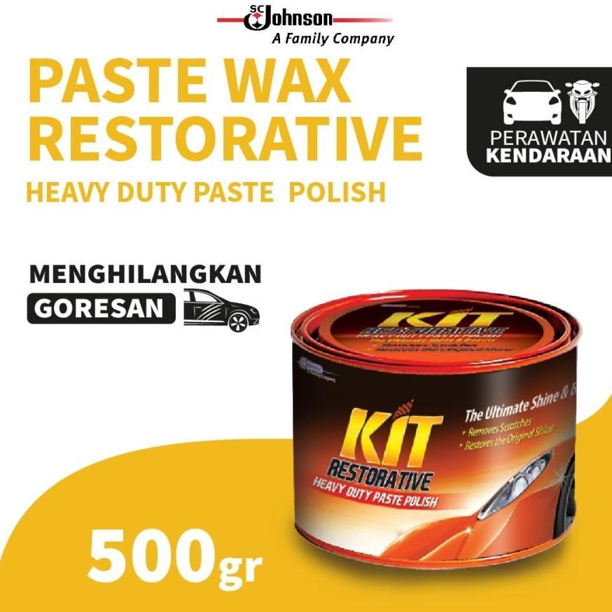 KIT RESTORATIVE 500 gr rubbing compound hapus baret cat kusam mobil Best