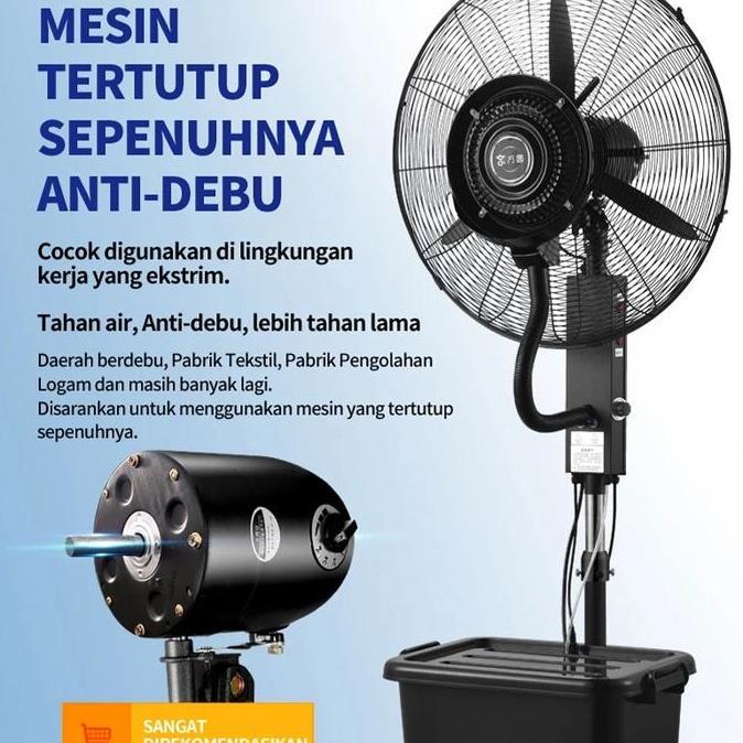 TERANGBULANSHOP_ - MIST FANS 23/26/30 INCH /KIPAS ANGIN EMBUN/KIPAS INDUSTRI/KIPAS ANGIN AIR/KIPAS M
