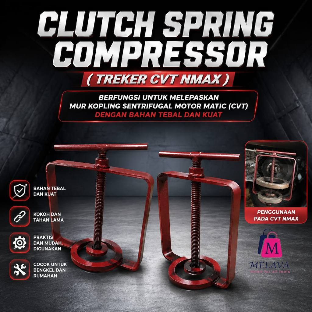 Treker per pully cvt matic pembuka cvt treker cvt penahan kampas ganda matic