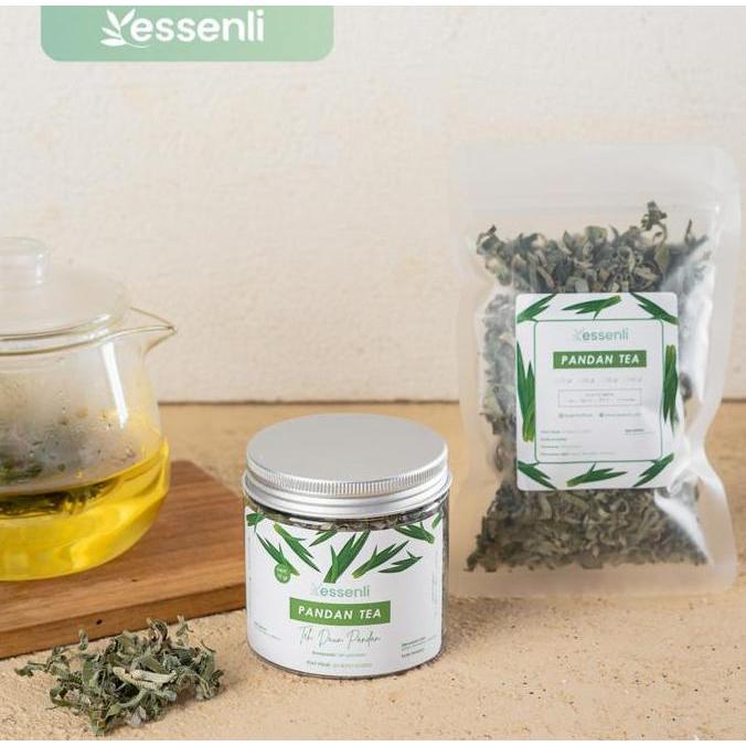 ESSENLI Pandan Tea / Teh Pandan / Daun Pandan Kering
