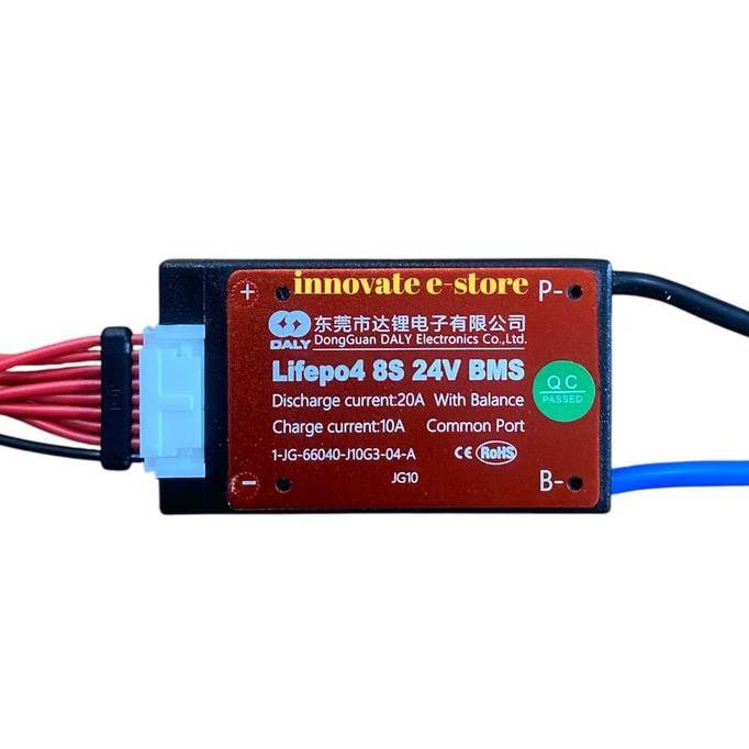 TERBARU - BMS BATERAI BATRE LITHIUM IRON PHOSPATE LIFEPO4 MEREK DALY 24V 8S