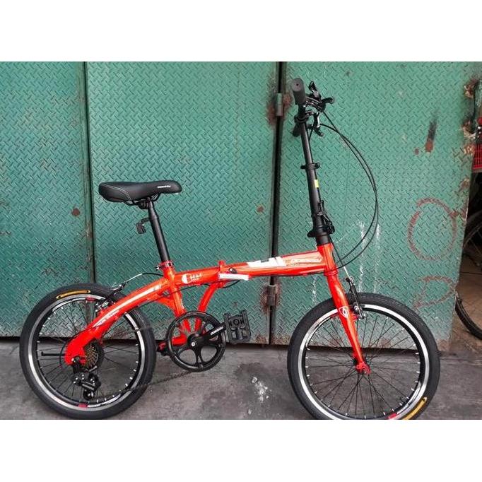 Promo SEPEDA LIPAT / FOLDING BIKE ANAK DEWASA ODESSY 20" 20 72 WE 7 SPEED Diskon
