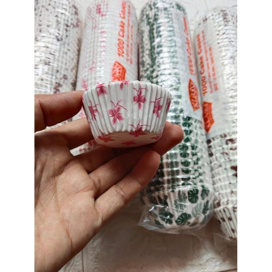 Box- 1000 Lembar Kertas Untuk Bolu Kukus Pendek Dan Tinggi / Kertas Bolu Kukus Mekar / Kertas Bolu K