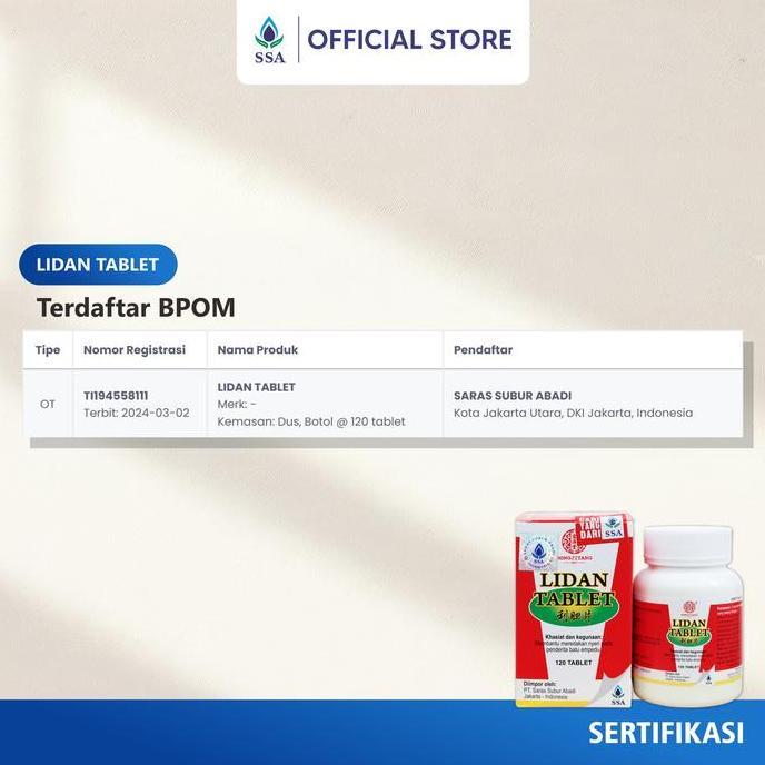 Health- Lidan Pian / Lidan Tablet (Obat Batu Empedu)