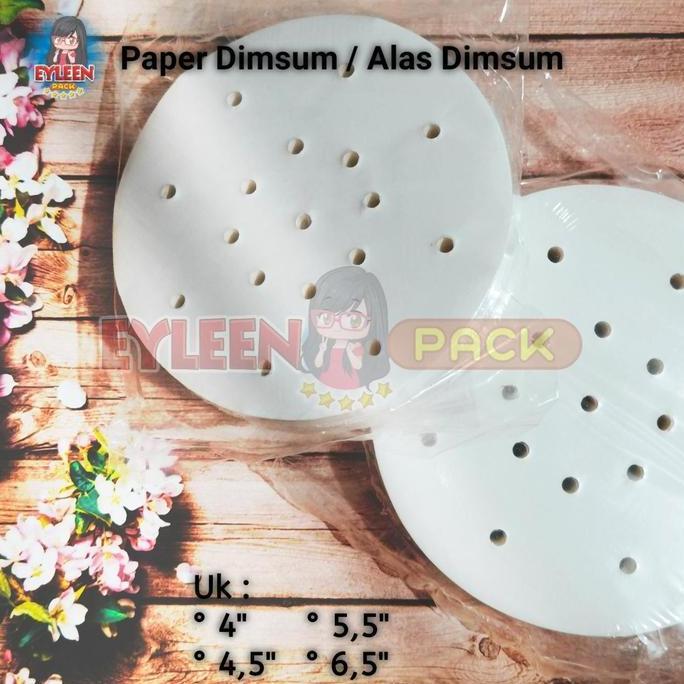 Box- Kertas Alas Dimsum 4" @500 Pcs | Paper Dimsum