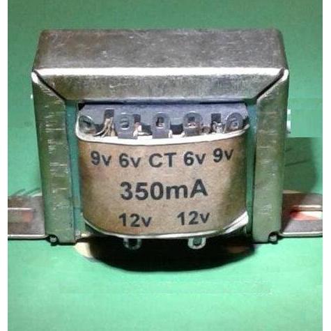 SC TRAFO 350MA CT MERK TRONIC TRAFO 350MA OUTPUT 12 9 6 CT 6 9 12 VAC