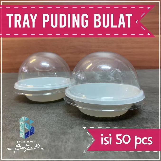Mika Kue Mini Cup Cake Muffin Setengah Bola Bulat/ Mika Pudding Bulat