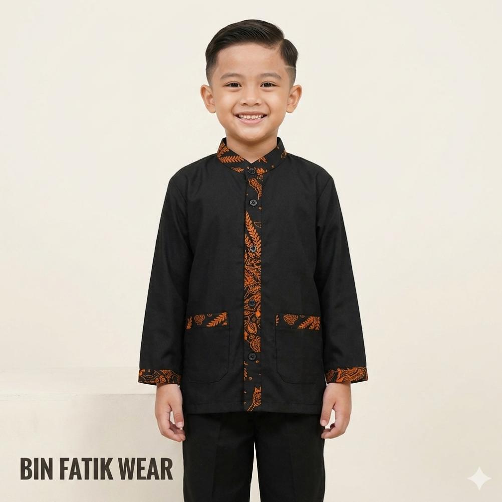 Baju Pangsi Anak Setelan Koko Sunda Adat Karnaval Muslim Premium Harga Grosir