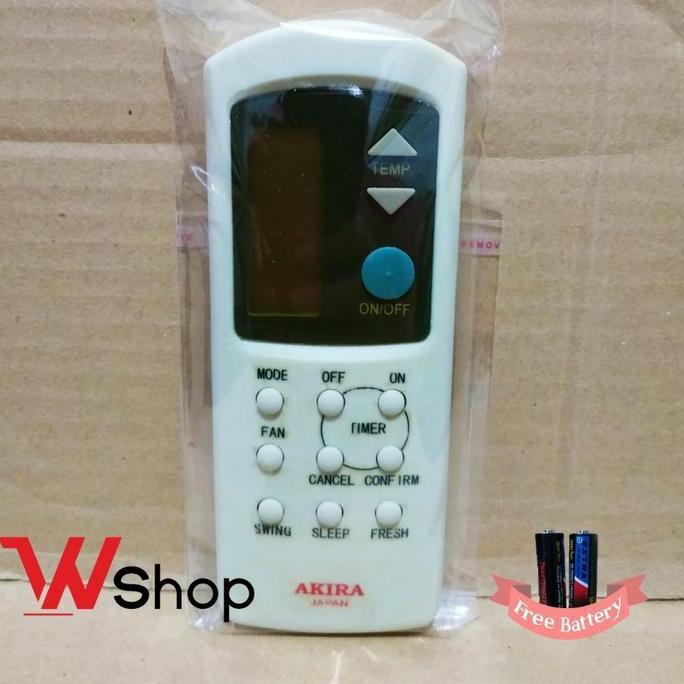 Remot Remote Ac Akira Original - Air Conditioner J