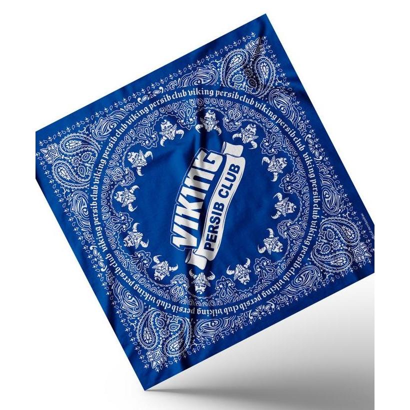 Srios - Bandana Scarf Slayer - Viking Persib Club - Biru Hitam
