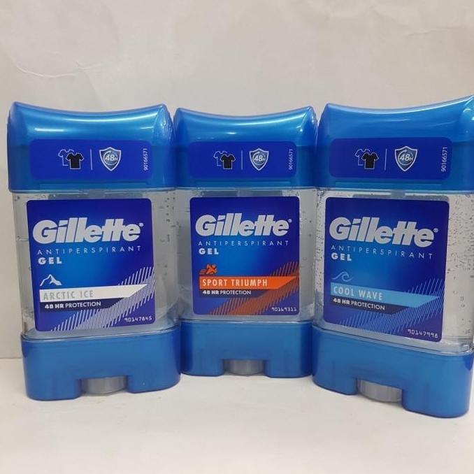 Pele - Gillette Deodorant Clear Gel Anti Perspirant