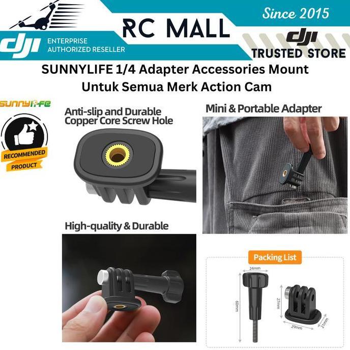 Lens- Tripod Mount Adapter Base Dji Osmo Action 6 Osmo Action 5 Pro Mounting Dji Action 4 Gopro Inst