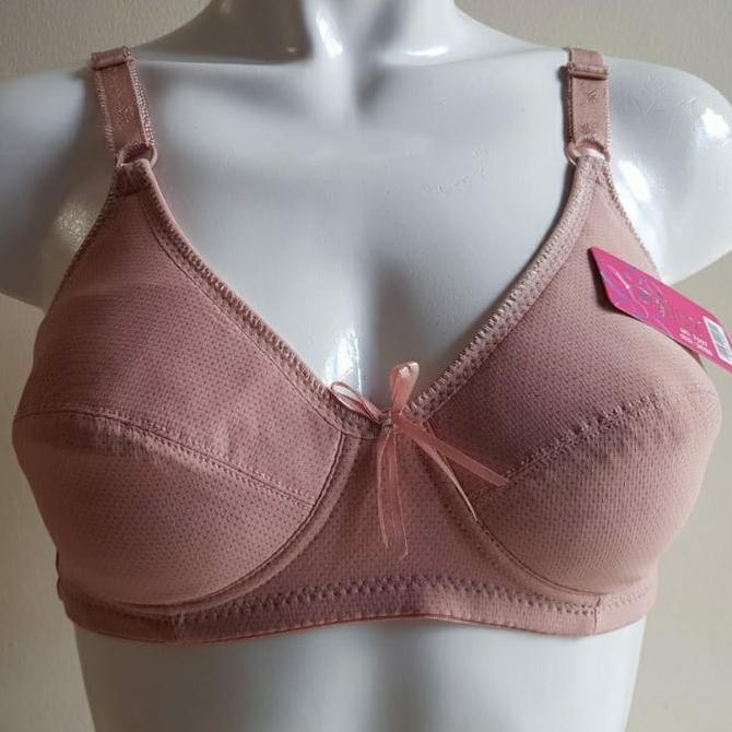 Pilihan - Bra Daisy 7097 Bintik Elegant Tanpa Busa Tanpa Kawat