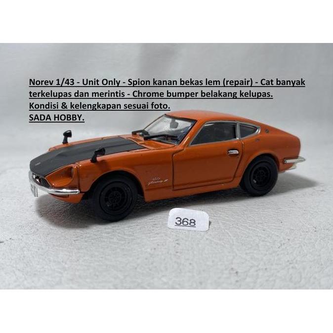 NOREV 1/43 NISSAN FAIRLADY Z432 ORANGE UNIT ONLY S2025