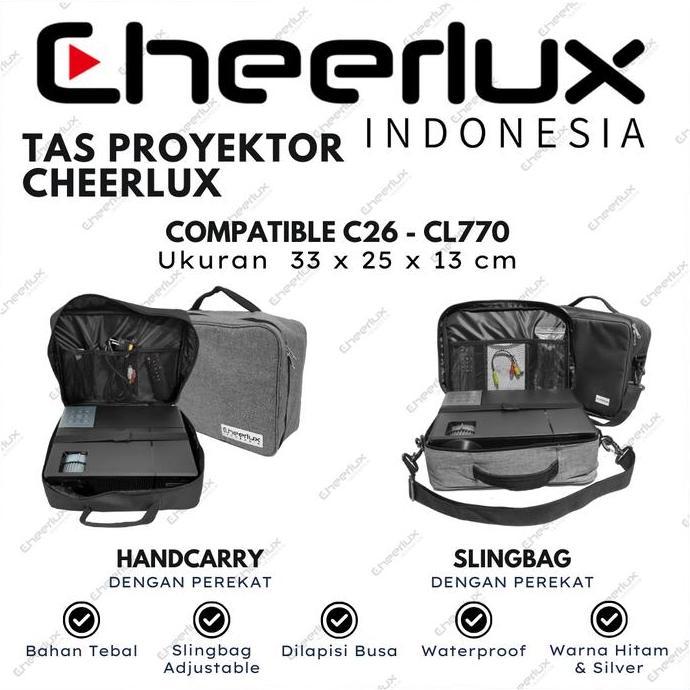 Tron- Tas Proyektor Cheerlux Cl770 Terproof | Cheerlux Indonesia Tas Projector Cl770