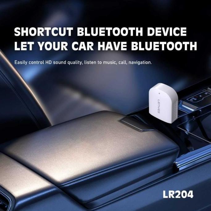 Tron- Lenyes Lr204 Bluetooth Receiver Usb Wireless Audio Dongle Car Speaker V5.1 Garansi Resmi 12 Bu